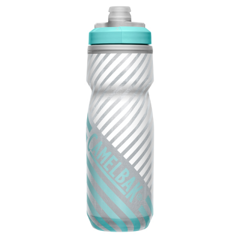 Podium Chill Outdoor .62L, Grey/Teal Stripe