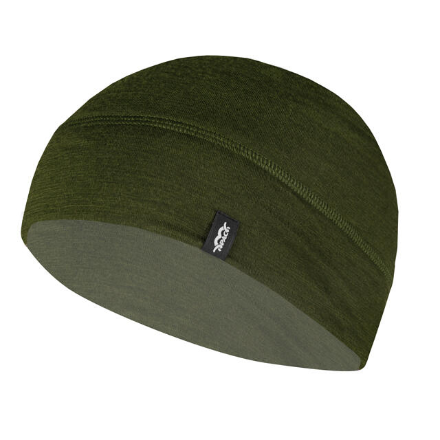 PAC Merino Fleece Beanie Olive one size